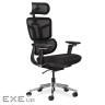 Офісне крісло Mealux S4 Air Fabric Black (HF-S4 F/B)