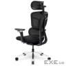 Офісне крісло Mealux S4 Air Fabric Black (HF-S4 F/B)
