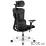 Офісне крісло Mealux S4 Air Fabric Black (HF-S4 F/B)