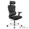 Офісне крісло Mealux S4 Air Fabric Black (HF-S4 F/B)
