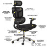 Офісне крісло Mealux S4 Air Fabric Black (HF-S4 F/B)