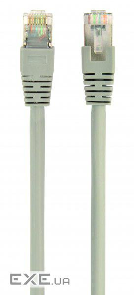 Патч корд PP6A-LSZHCU-2M, S / FTP, литий, 50u "штекер із засувкою, 2.0 м, сірий