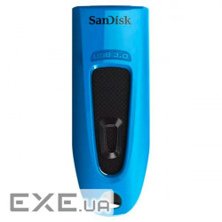 SanDisk Ultra 64GB, USB 3.0 Flash Drive,130MB/s read - Blue, EAN: 619659156701 (SDCZ48-064G-U46B)