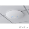 Ubiquiti U7-Pro-Max Ceiling-mounted WiFi 7 AP with 8 spatial streams, 6 GHz support, and a dedicated