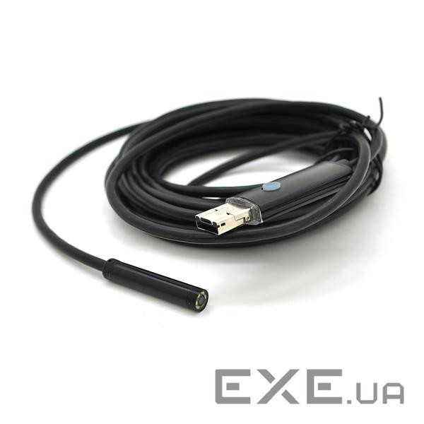 3 in 1 MicroUSB / PC HD ендоскоп, м&apos,який провід, 5м (YT-En-5HW) (YT-En-5HW)
