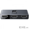Адаптер Baseus Matrix HDMI Splitter space gray (CAHUB-BC0G Splitter space gray)