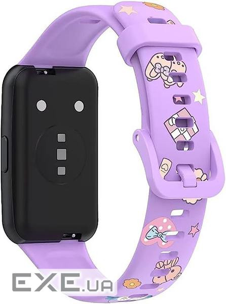 Ремінець BeCover Modern Style для Huawei Band 7/Honor Band 7 Purple (709451)