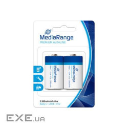 Батарейка MediaRange Premium Alkaline Micro C|LR14|1.5V, уп 2 (MRBAT108)