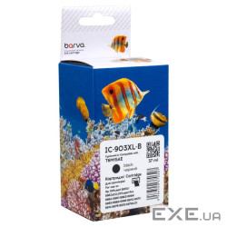 Картридж Barva HP 903XL (T6L99AE/T6M15AE) 825c, black (IC-903XL-B)
