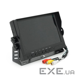 Монітор 8" CVI / AHD / TVI для відеоспостереження QVC-8001AHD, 12-24В, PAL / NTSC, 200х140х