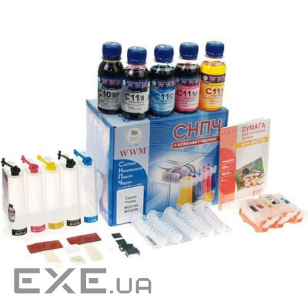 СБПЧ WWM Canon Pixma MG5140/MG5240 (IS.0123ARC)