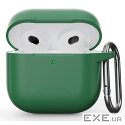 Чохол для навушників Armorstandart Hang Case для Apple AirPods 4 Needle Green (ARM81289)