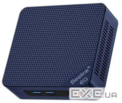 Неттоп Beelink MINI S12, Black, N95 (4x3.4 GHz, 15 Вт ), 8Gb DDR4 3200 MHz SO-DI (BLMS12N958256BK_W6)