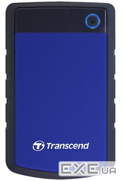 Зовнішній жорсткий діскTranscend StoreJet 1TB (TS1TSJ25H3B)