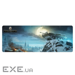 Коврик 300*700 тканинний World of Tanks-65, товщина 2 мм , OEM (WTPCT65)