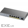 Комутатор мережевий ZyXel GS1350-6HP-EU0101F