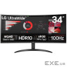Монітор LG 34WR50QK-B 34" black (34WR50QK-B.AEU)
