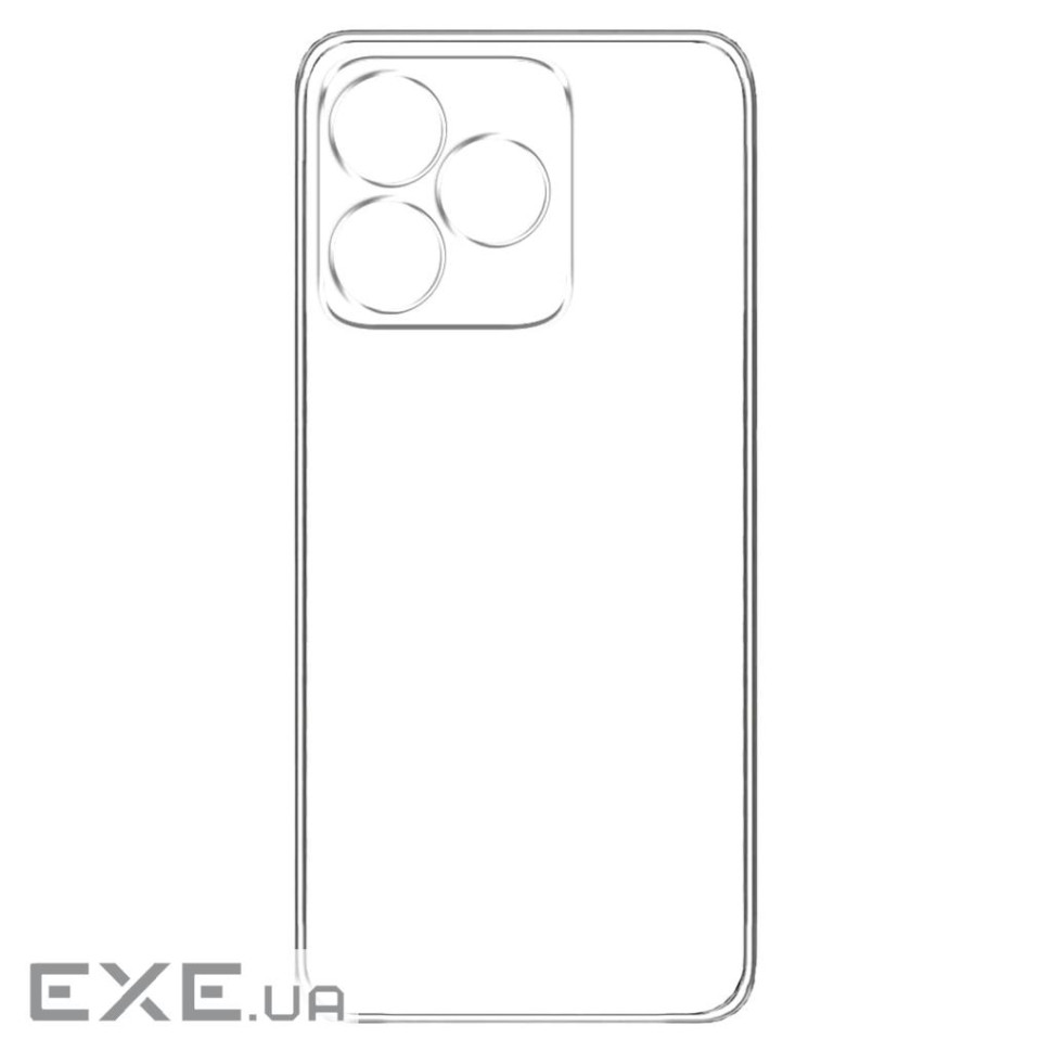 Чeхол-накладка BeCover для Realme Note 50 Transparancy (711182)