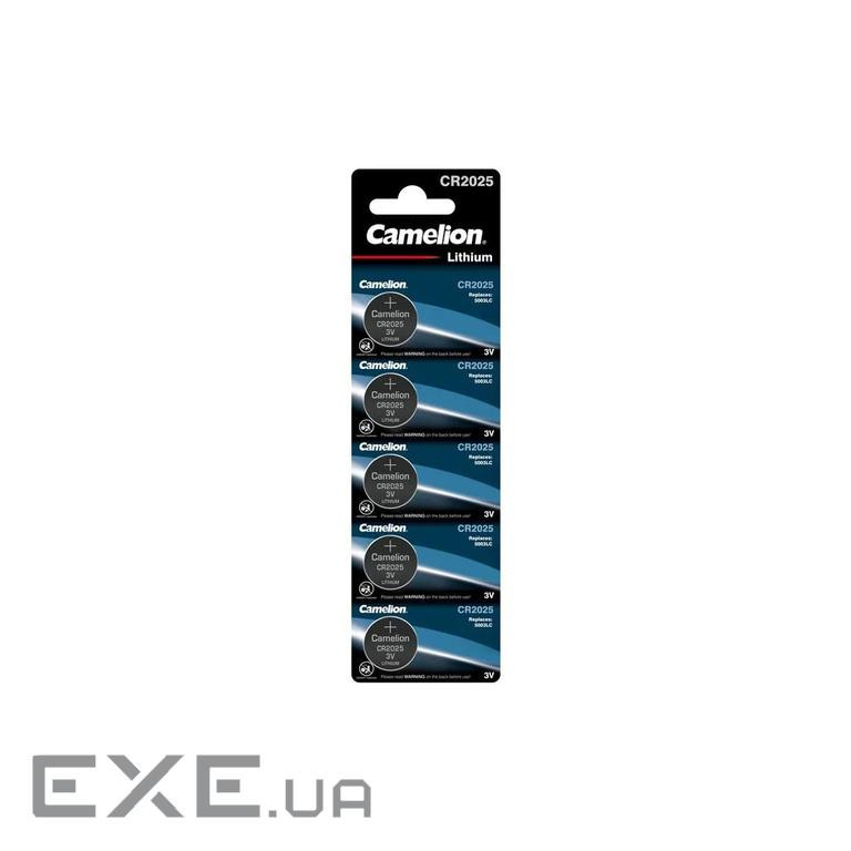 Батарейка Camelion CR 2025 Lithium * 5 (CR2025-BP5)