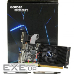 Відеокарта GOLDEN MEMORY GeForce GT610 2GB DDR3 LP (GT610D32G64bit)