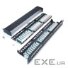 Патч-панель 19 1U STP 48xRJ-45 Dual IDC type, кат . 5e, LW (LW-PP6A-10-C5E)