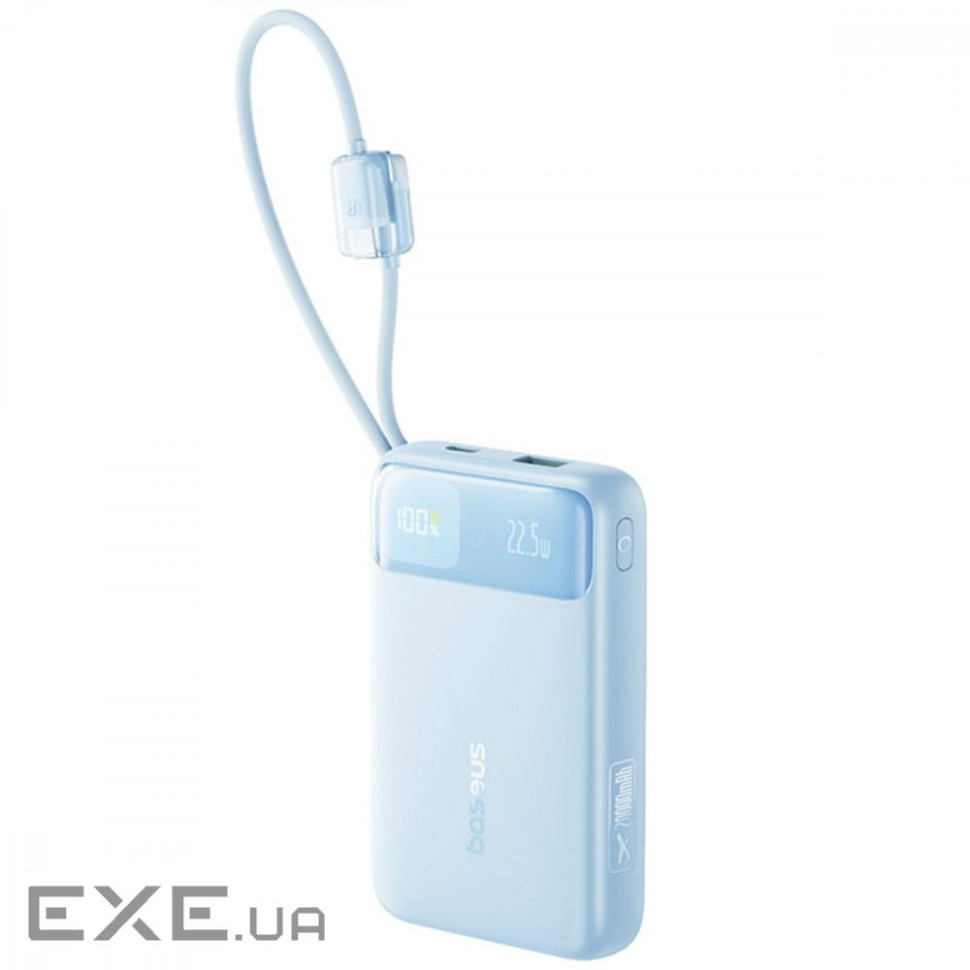 Портативная Батарея Baseus EnerFill FC11 20000mAh 22.5W blue (E0027S06)