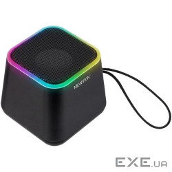 Акустична система NEWVEW NV-9203 RGB/BT/USB/TF/FM Black (NWVW-NV-9203-BK)