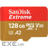 Карта пам'яті SanDisk 128GB microSD class 10 UHS-I Extreme For Action Cams and D (SDSQXAA-128G-GN6AA)