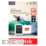 Карта пам'яті SanDisk 128GB microSD class 10 UHS-I Extreme For Action Cams and D (SDSQXAA-128G-GN6AA)