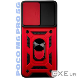 Чохол до мобільного телефона BeCover Military Poco M6 Pro 4G Red (710940)
