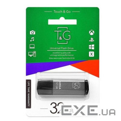 Флеш-накопичувач USB 32GB T&G 121 Vega Series Grey (TG121-32GBGY)