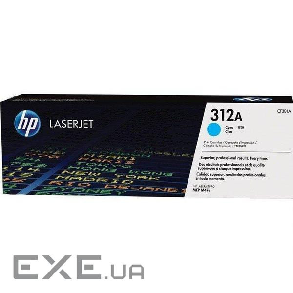 Картридж HP CLJ 312A Cyan LJ Pro M476dn/M476dw/M476nw (CF381A)