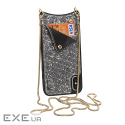 Чохол для моб. телефону BeCover Glitter Wallet Apple iPhone Xs Max Silver (703624) (703624)
