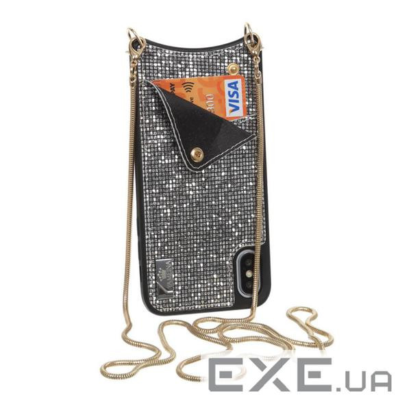 Чохол для моб. телефону BeCover Glitter Wallet Apple iPhone Xs Max Silver (703624) (703624)