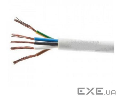 Кабель Одескабель ПВСм 4 * 1,0 + 1 * 1,0 ціна за метр (бух.100м) білий (5321 100м)