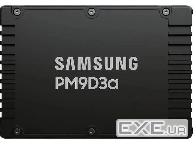 SSD Enterprise Samsung PM9D3a 3.84TB U,2 PCIe 5.0 x4 2.5" DWPD 1 OEM (MZWL63T8HFLT-00AW7)