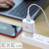 Зарядний пристрій HOCO C12Q Smart QC3.0 charger set(Micro) White (6931474716286)
