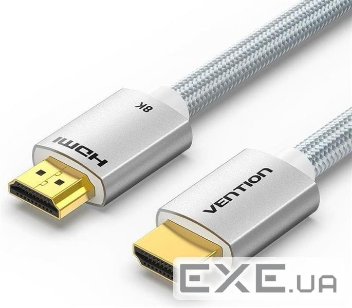 Кабель Vention HDMI - HDMI V 2.1 (M/M), 1 м , Silver (ALCIF)