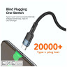 Дата кабель USB-C to USB-C 1.0m 100W blue Essager (EXCTT1-XC03)