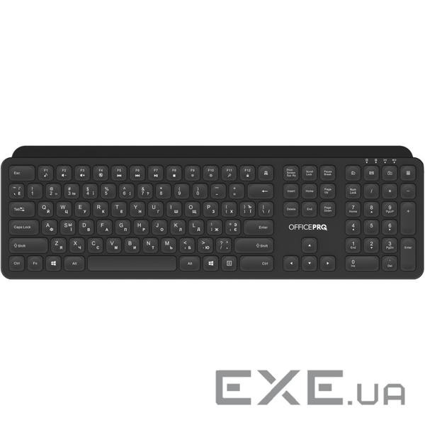 Клавіатура OfficePro SK680 Wireless Black