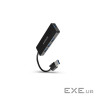 Концентратор AXAGON USB 3.1 to 4xUSB 3.0 black (HUE-G1A)