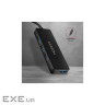 Концентратор AXAGON USB 3.1 to 4xUSB 3.0 black (HUE-G1A)