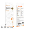 Дата кабель USB 2.0 AM to Lightning 1.0m Lenny silicone BX113 white BOROFONE (6941991115400)