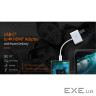 Багатопортовий мультиадаптер J5create JCA152-N, USB-C 2-в-1 білий