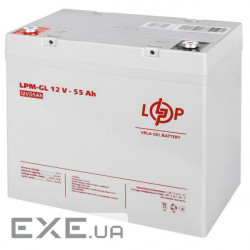 Акумулятор гелевий LPM-GL 12V - 55 Ah (15266)