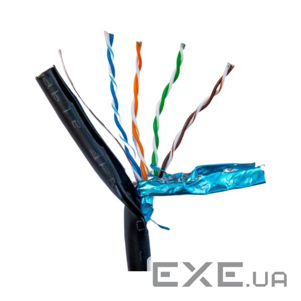 Кабель мережевий кручена пара Gear САТ.5E FTP-CU-4Px2x0.51, 305м (24130)