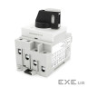 Поворотний вимикач зовнішнього монтажу HGN4-L1-25, DC1000V, 25A, 2P, IP66, Grey (YT-HGN4-L1-25) HGN4-L1-25, DC1000V, 25A