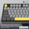 Дротова клавіатура Ajazz AF98 Black Gray Yellow (AF98-BGY)