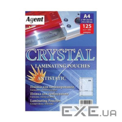 Плівка для ламінування Agent глянц. А4 80мкн. ANTISTATIC (100 шт.) (3140012)