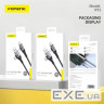 Кабель Foneng X92 4-in-1 (60W) USB/USB-C - USB-C/Lightning, 1 м , Black (X92-CA-FIO)